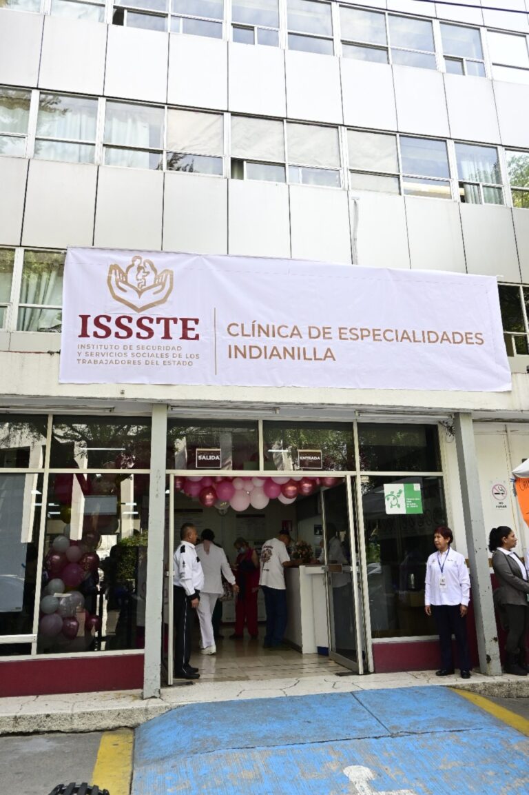 Inaugura Issste Centro de Detección y Diagnóstico de Cáncer de Mama en CE “Indianilla”
