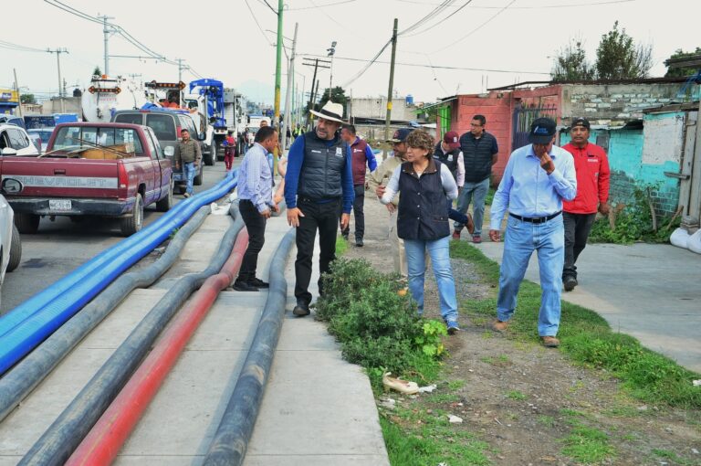 Intensifican Operativo de Desazolve en Chalco con Despliegue de 5,600 Elementos: Delfina Gómez