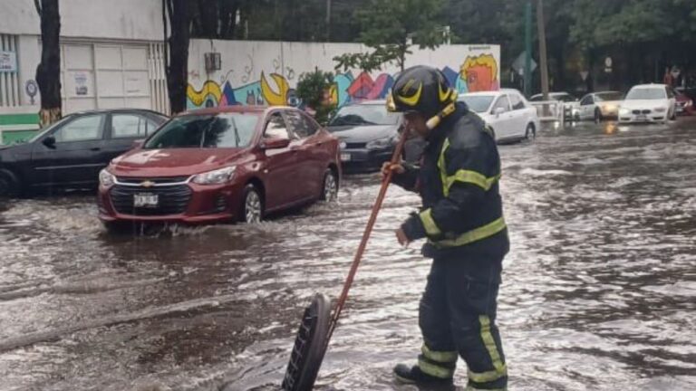 Activan alerta por lluvias fuertes en toda la CDMX