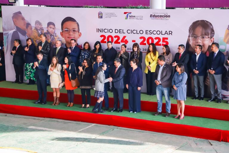 Arranca el Ciclo Escolar 2024-2025 en Tlalnepantla con Renovadas Iniciativas Educativas