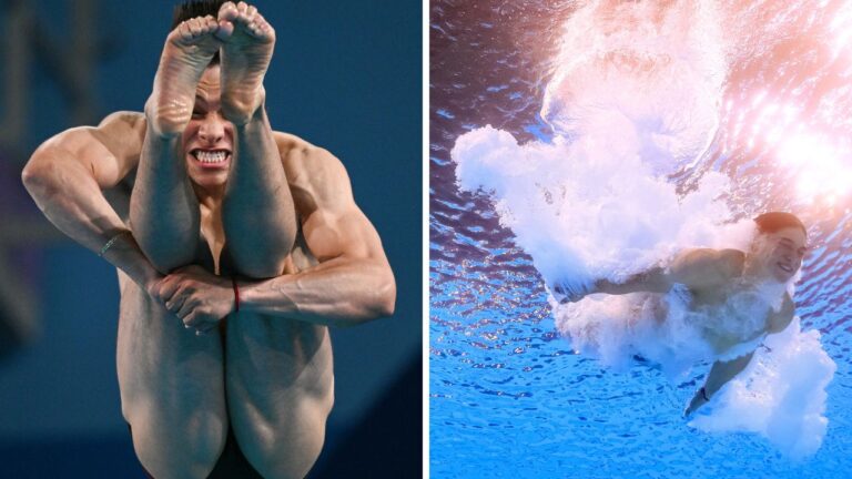 Osmar Olvera pasa a la final de clavados en trampolín de 3 m.
