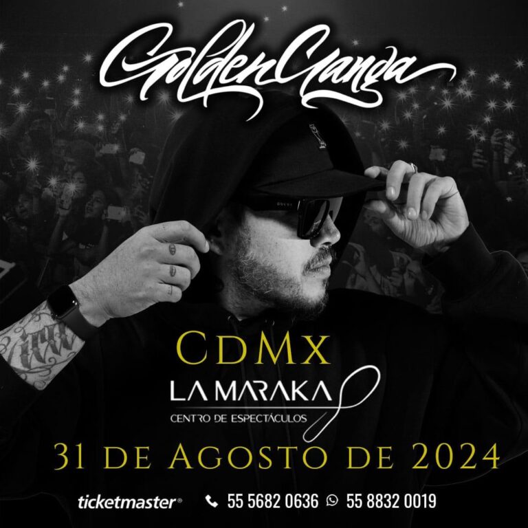 Golden Ganga presenta su nuevo show en La Maraka con un setlist especial