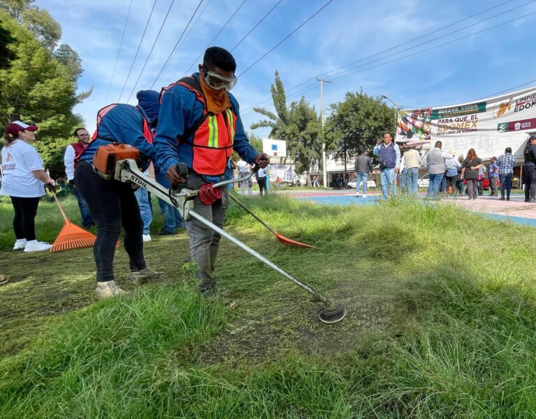 Naucalpan y Gobierno Estatal Unen Esfuerzos en el Programa ‘Limpiemos Nuestro Edoméx’