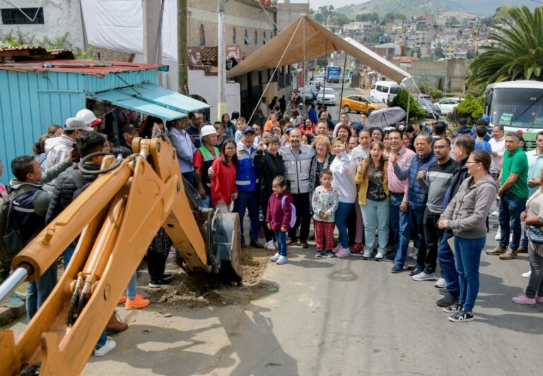 Inician trabajos de rehabilitación de la red de agua en Atizapán de Zaragoza