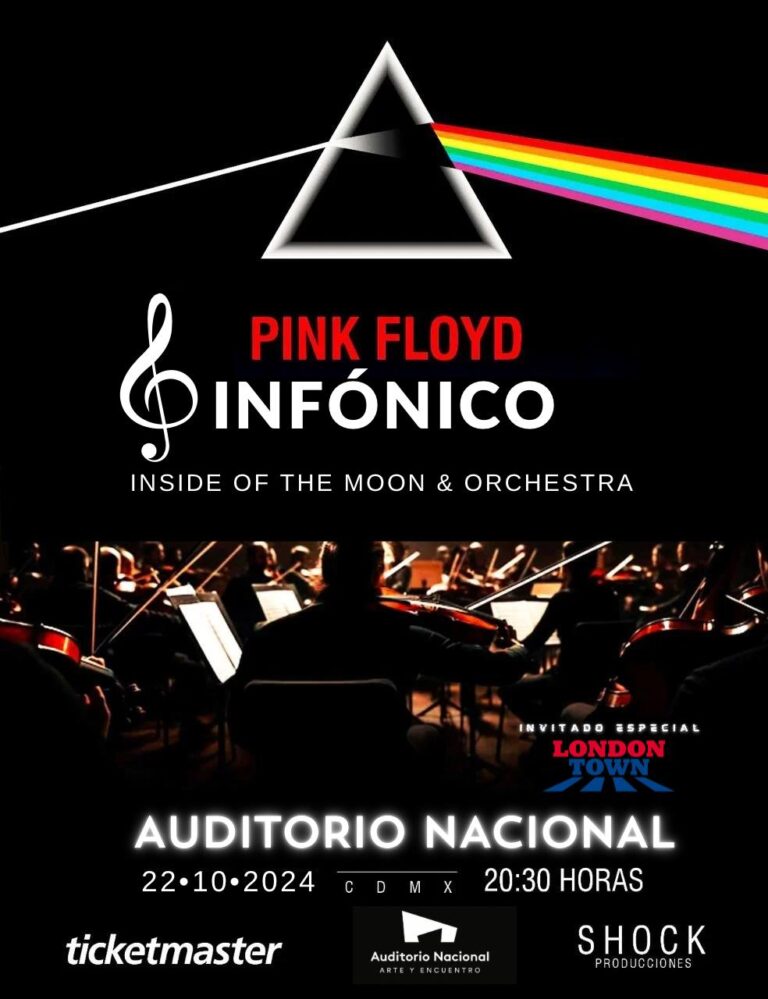 Pink Floyd Sinfónico llega al Auditorio Nacional en octubre con impresionante producción