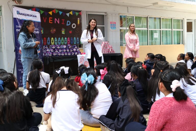 Huixquilucan impulsa programa “Salud Menstrual” para niñas de 9 a 15 años