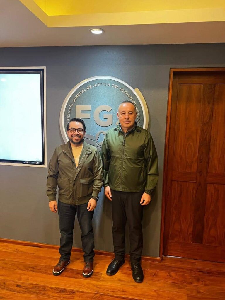Daniel Serrano Sostiene Reunión con el Fiscal General del Edoméx