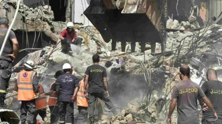 Líbano eleva a 37 los muertos por el bombardeo israelí en Beirut