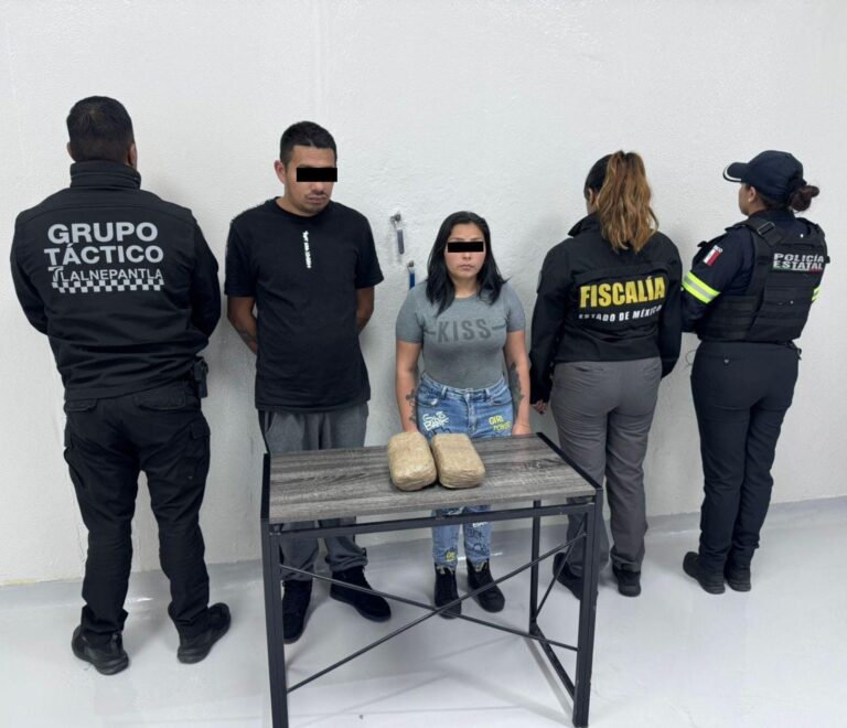 Decomisan 2 Kilos de Anfetamina en Operativo Interinstitucional en Tlalnepantla