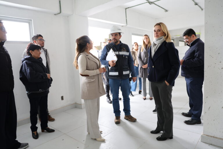 Huixquilucan avanza en la construcción del Complejo “El Olivo” para ampliar servicios de salud y atención a la comunidad