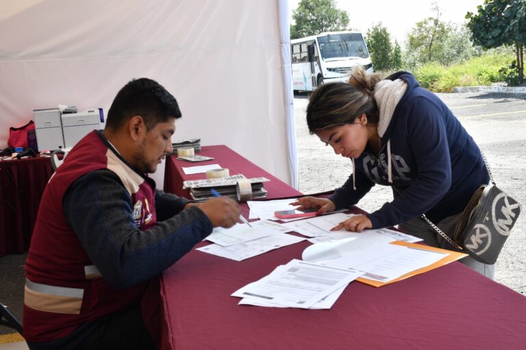 Instalan Módulo Exprés de Reemplacamiento en Nezahualcóyotl para Agilizar Trámites