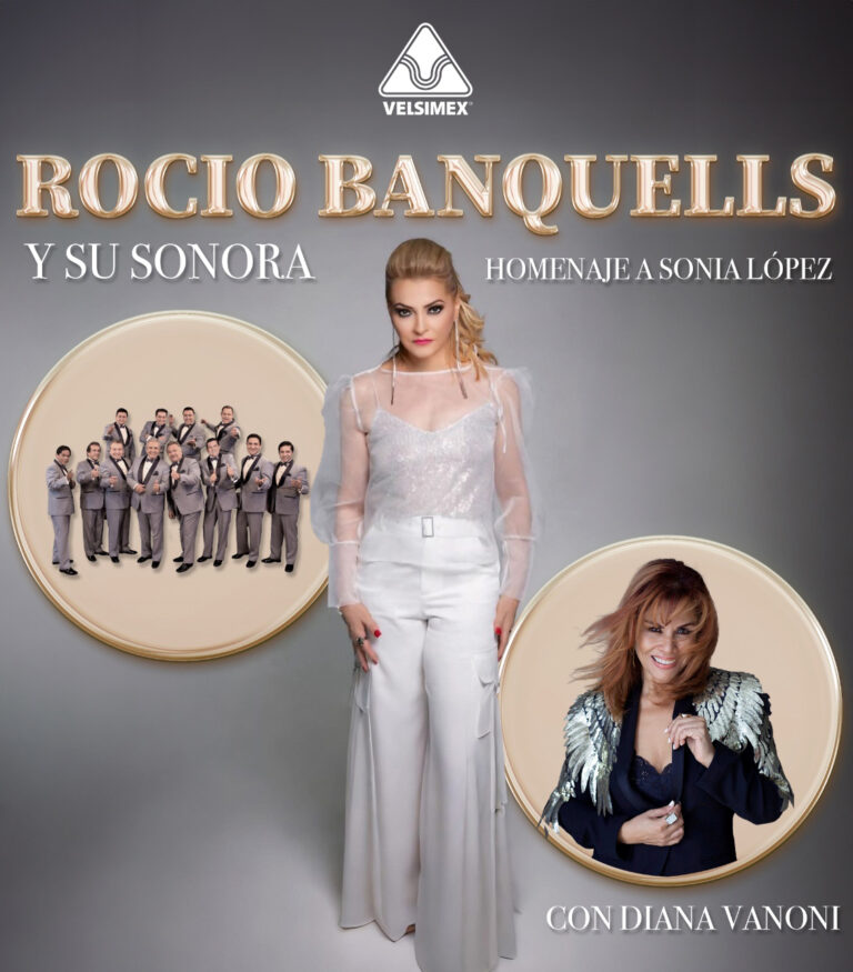 Rocío Banquells y su Sonora llega junto a Diana Vanoni al Frontón Bucareli
