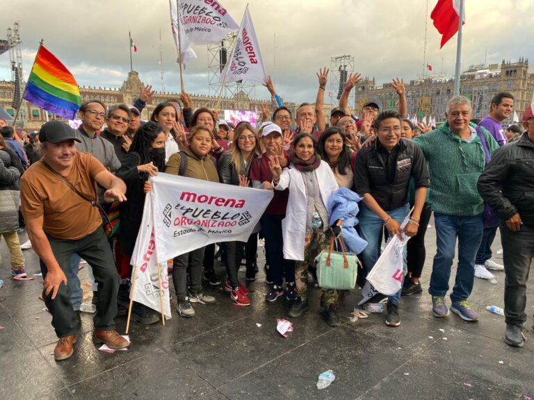 Presente Daniel Serrano en la toma de protesta de Sheinbaum ante el pueblo de México