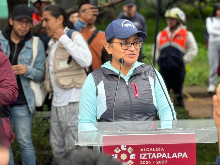 PRESENTA ALEIDA ALAVEZ PRINCIPALES LÍNEAS ESTRATÉGICAS PARA UNA IZTAPALAPA VERDE