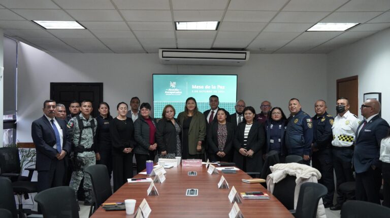 Inician Mesas de Construcción de la Paz en Azcapotzalco