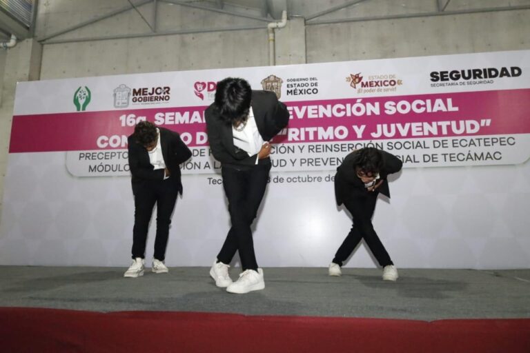 Tecámac sede del Concurso Estatal “Ritmo y Juventud” Durante la Semana de la Prevención Social