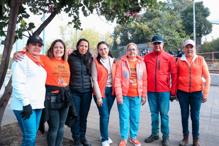 Tlalnepantla y gobierno estatal impulsan intensa jornada de recuperación de espacios públicos en el Día Naranja