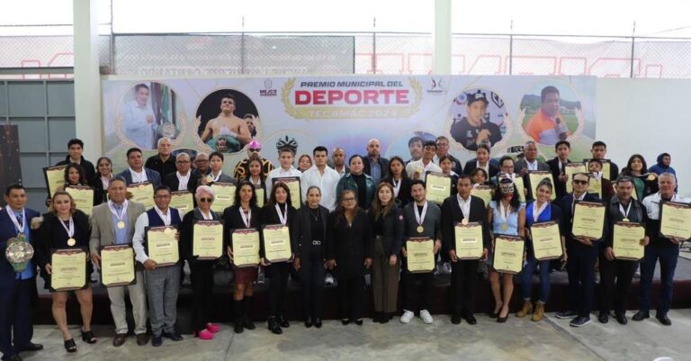 “Ustedes son el ejemplo de la sociedad”: Rocío Miguel Hernández al entregar el Premio Municipal del Deporte 2024