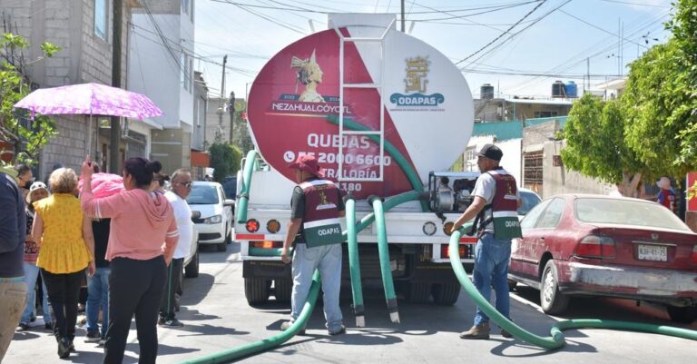 CAEM Suspende Suministro de Agua en Zonas Centro y Oriente de Nezahualcóyotl por Reparación de Fugas