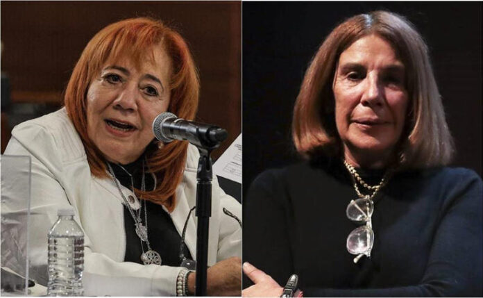 Tendré que pedir un amparo contra usted en su CNDH, responde Sabina Berman a Rosario Piedra