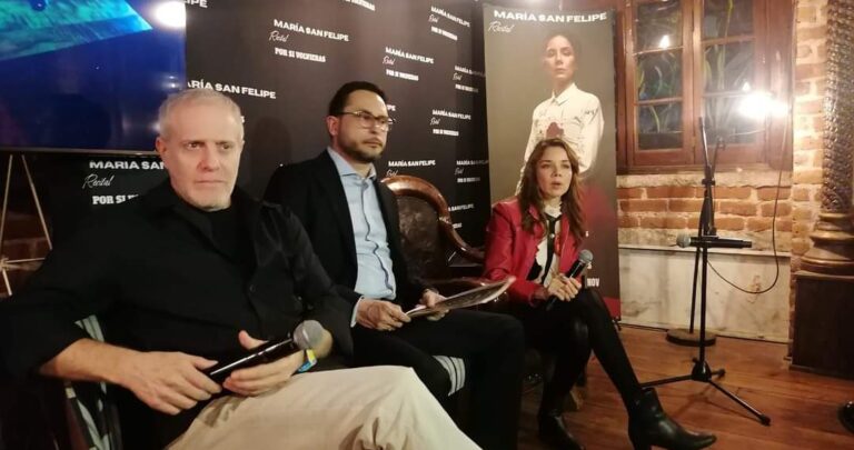 María San Felipe presenta el Recital “Por Si Volvieras” 