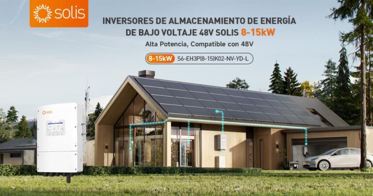 SOLIS LLEVA A CHILE ALMACENAMIENTO DE ENERGÍA SOLAR CON INVERSORES DE BAJO VOLTAJE