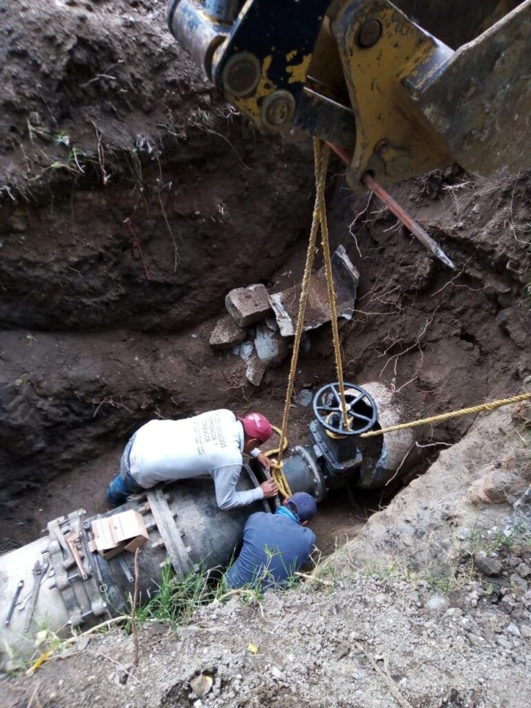 OAPAS refuerza red hidráulica en Naucalpan: se combate el desperdicio y se mejora el suministro de agua