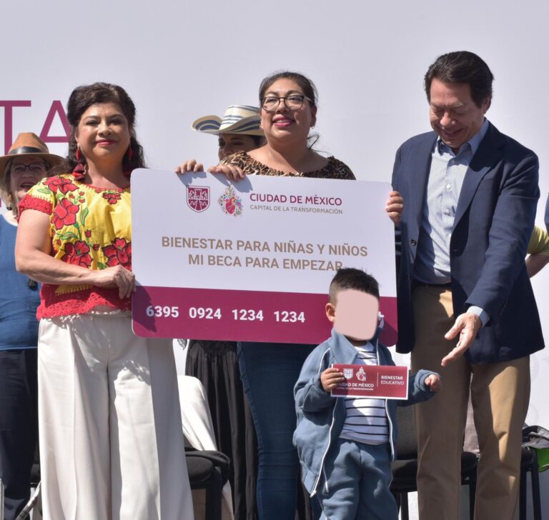 No hay pretexto para que ningún niño o joven deje la escuela”: Clara Brugada Molina