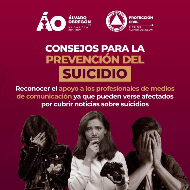 Álvaro Obregón Lanza Campaña para la Prevención del Suicidio