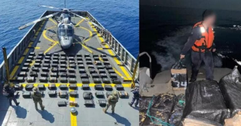 Marina asegura 3.6 toneladas de presunta cocaína en Acapulco