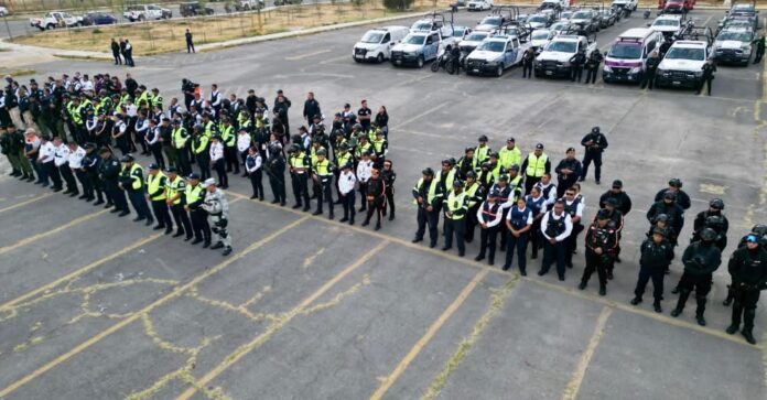 Alcalde Adolfo Cerqueda da banderazo de arranque a operativo de seguridad Guadalupe-Reyes Neza 2024
