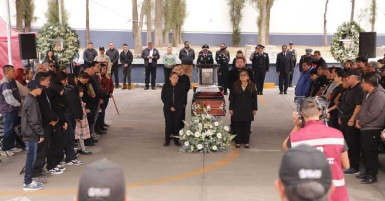 Gobierno de Tecámac rinde Homenaje a Policía Caído en Cumplimiento de su Deber