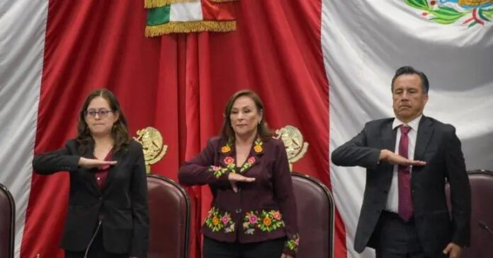 4Rocío Nahle García toma protesta como gobernadora de Veracruz