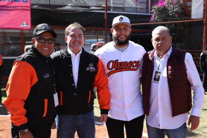 Liga Olmeca y alcaldía Álvaro Obregón impulsarán el béisbol en comunidaes vulnerables