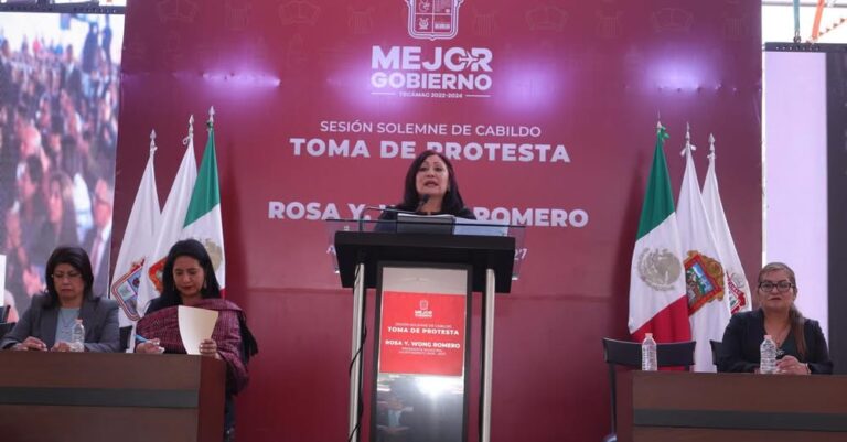 Rinde Protesta Rosi Wong como Presidenta Municipal de Tecámac, para el Periodo 2025-2027