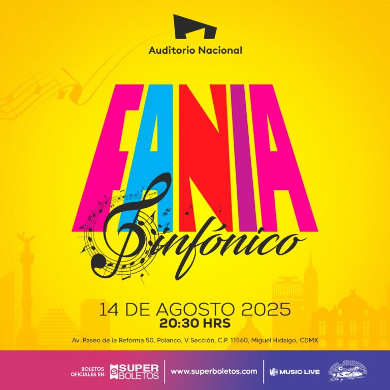 FANIA SINFÓNICO llega al AUDITORIO NACIONAL: una noche inolvidable para los amantes de la buena música