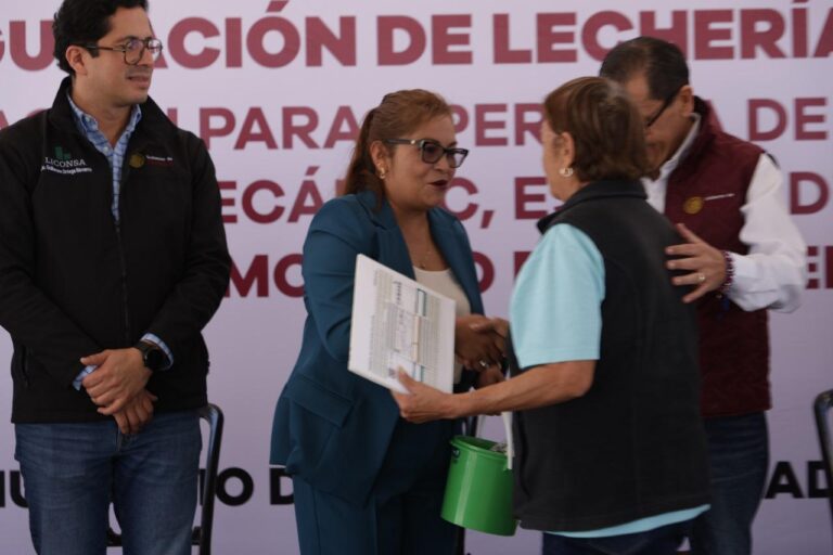 “Con la apertura de nuevas lecherías, acercamos bienestar a las familias más vulnerables”: Rocío Miguel Hernández