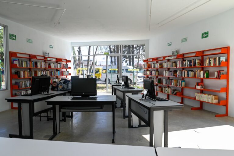 NAUCALPAN RECONSTRUYE Y MODERNIZA BIBLIOTECA MARIO COLÍN