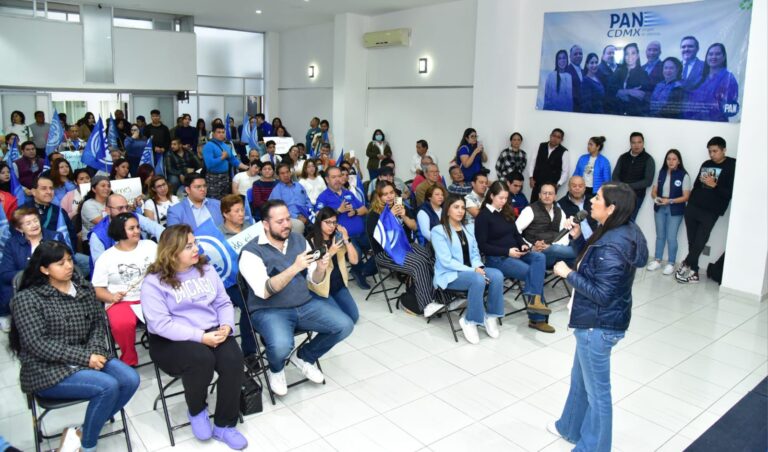 “La militancia del PAN será el motor para combatir las mentiras de la 4T”: Luisa Gutiérrez Ureña
