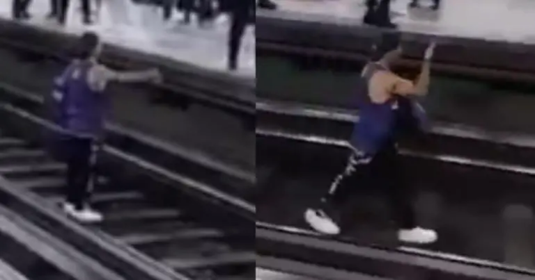 Hombre presuntamente intoxicado interrumpe servicio en la L3 del Metro