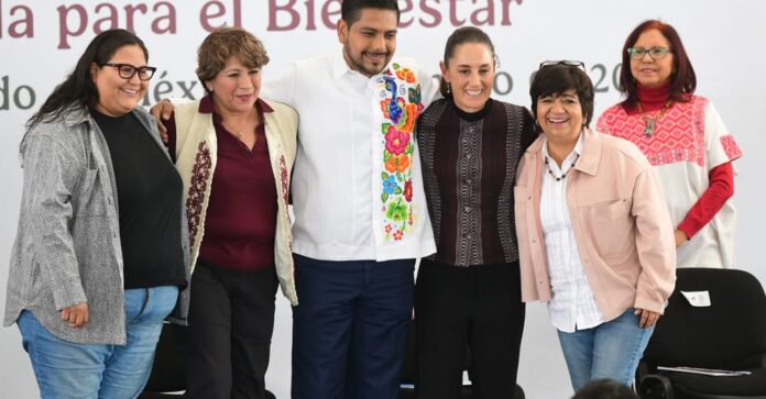 "Por primera vez, recursos de todos los niveles se unen para transformar el Estado de México": Claudia Sheinbaum