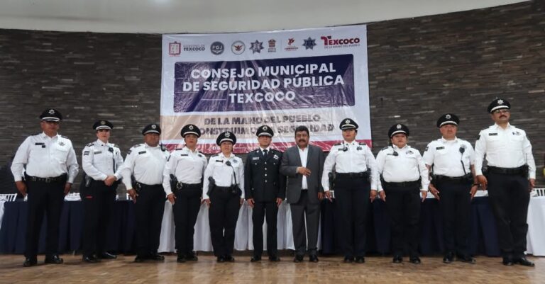 Texcoco avanza en seguridad con estrategias conjuntas”: Nazario Gutiérrez Martínez