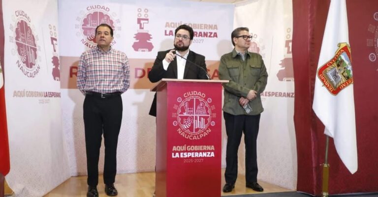 Naucalpan presenta Plan Estratégico Hídrico para resolver el desabasto de agua