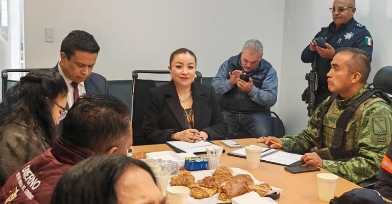 “La seguridad es nuestra prioridad”: Yoselin Mendoza