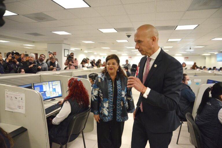 “El 9-1-1 ha hecho palpitar el corazón de la Ciudad de México”: Clara Brugada