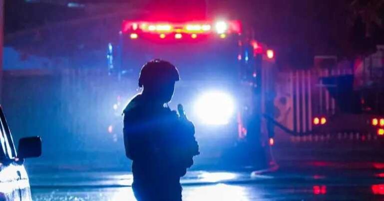 Riña e incendio durante desalojo de campamento migrante en Chihuahua