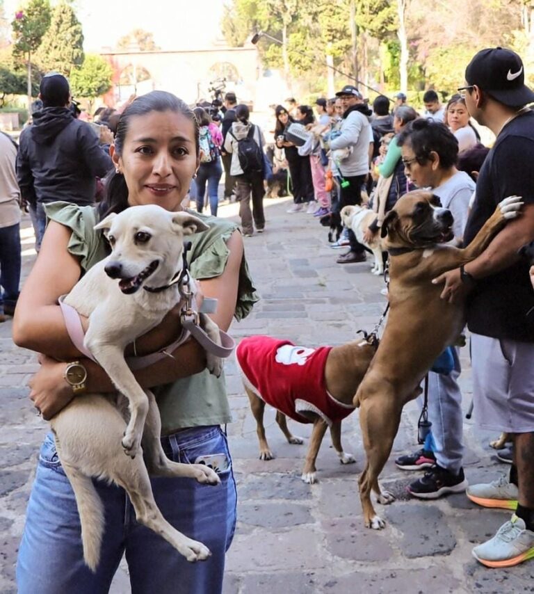 MANTIENEN POBLADORES DE XOCHIMILCO TRADICIÓN DE BENDECIR ANIMALES