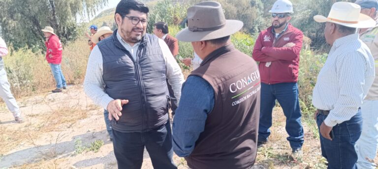 Supervisan presa “El Ángulo” para prevenir riesgos de inundación en San Isidro