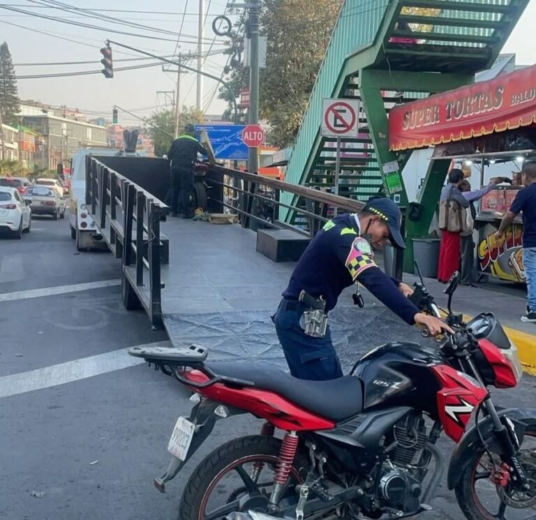 Alcaldía Gustavo A. Madero refuerza operativos para detectar motocicletas ilegales y combatir delitos