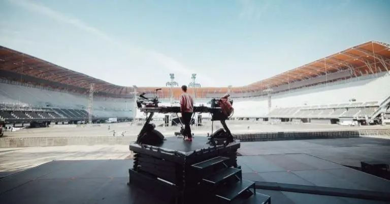 Todo listo en el Estadio GNP para el concierto de Kygo